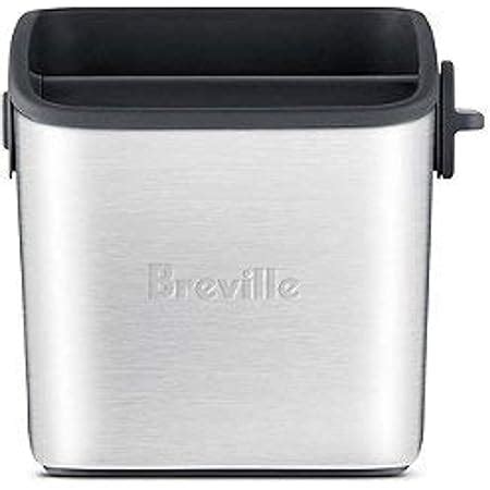 breville knock box mini in stainless steel construction|coffee ground knock boxes.